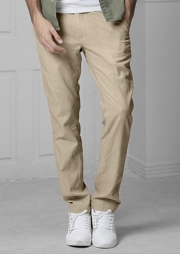 Men's Straight-Leg Light Casual Pants